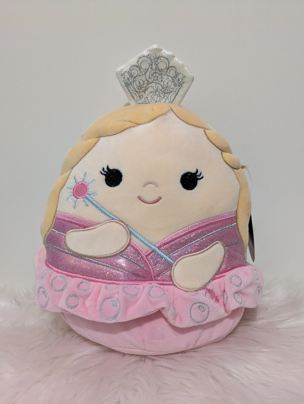 Squishmallows x Wicked The Musical Glinda Upland 10" Plush Toy Stuffed Animal